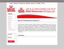 Tablet Screenshot of mgkmakonnen.com